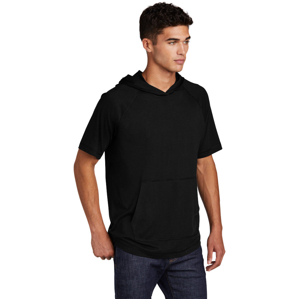 Sport-Tek ® PosiCharge ® Tri-Blend Wicking Short Sleeve Hoodie