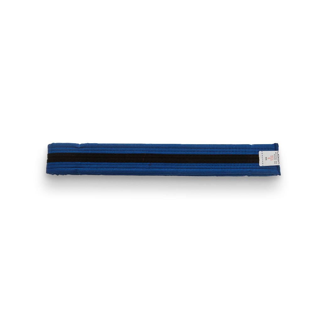 STRIPED BELT BLUE