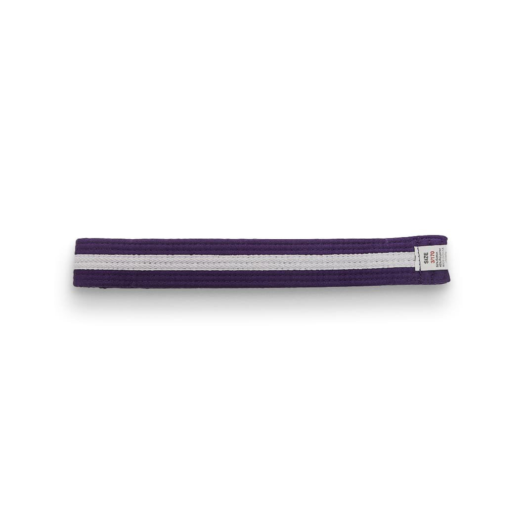 STRIPED BELT PURPLE