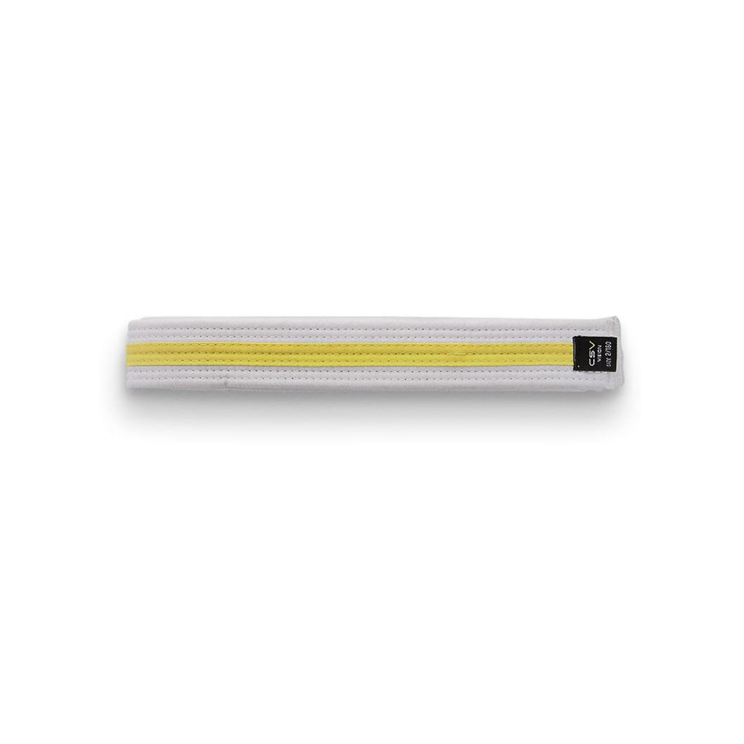 STRIPED BELT WHITE —